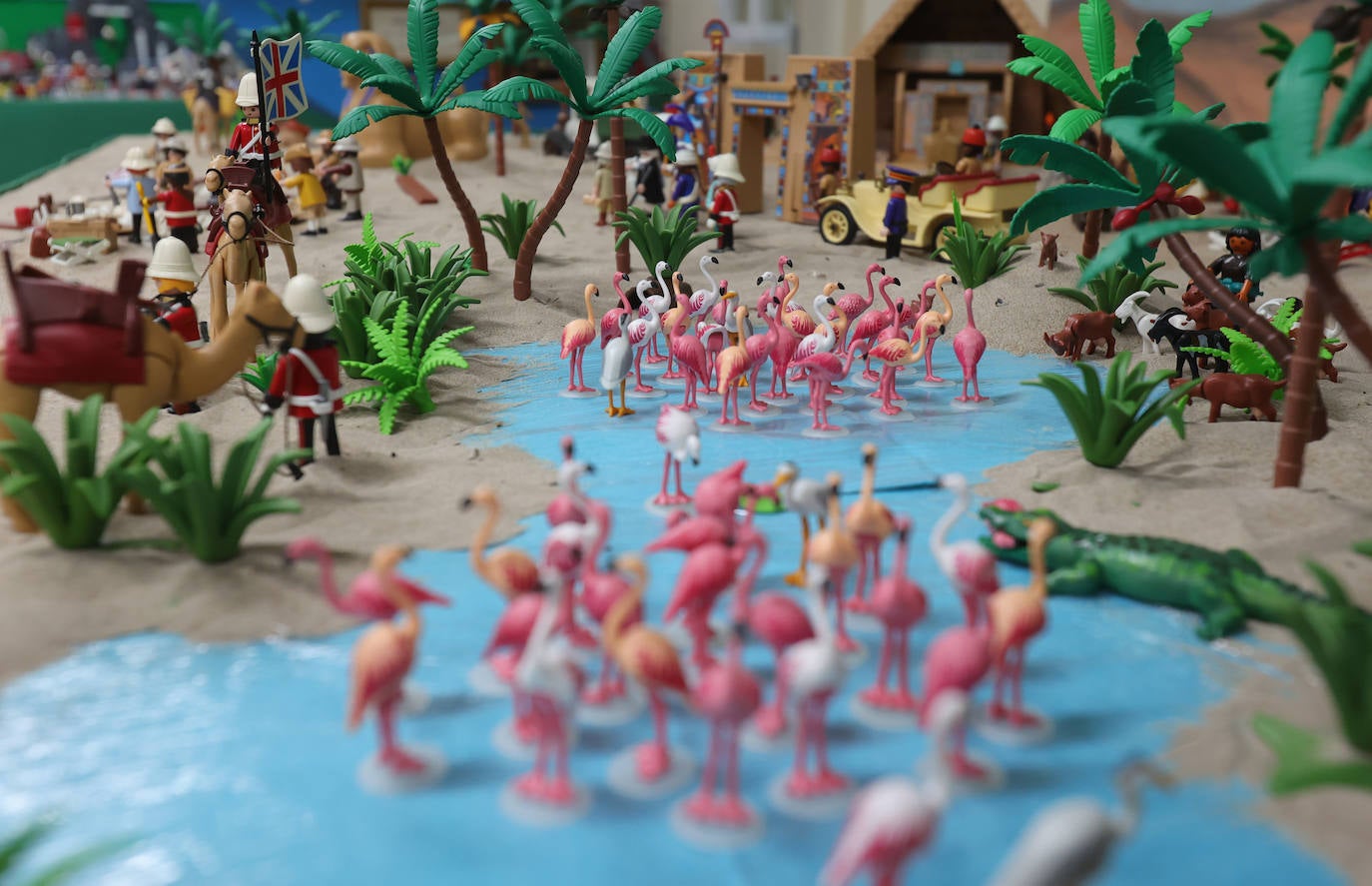 Astudillo acoge la muestra más grande de Playmobil de Palencia
