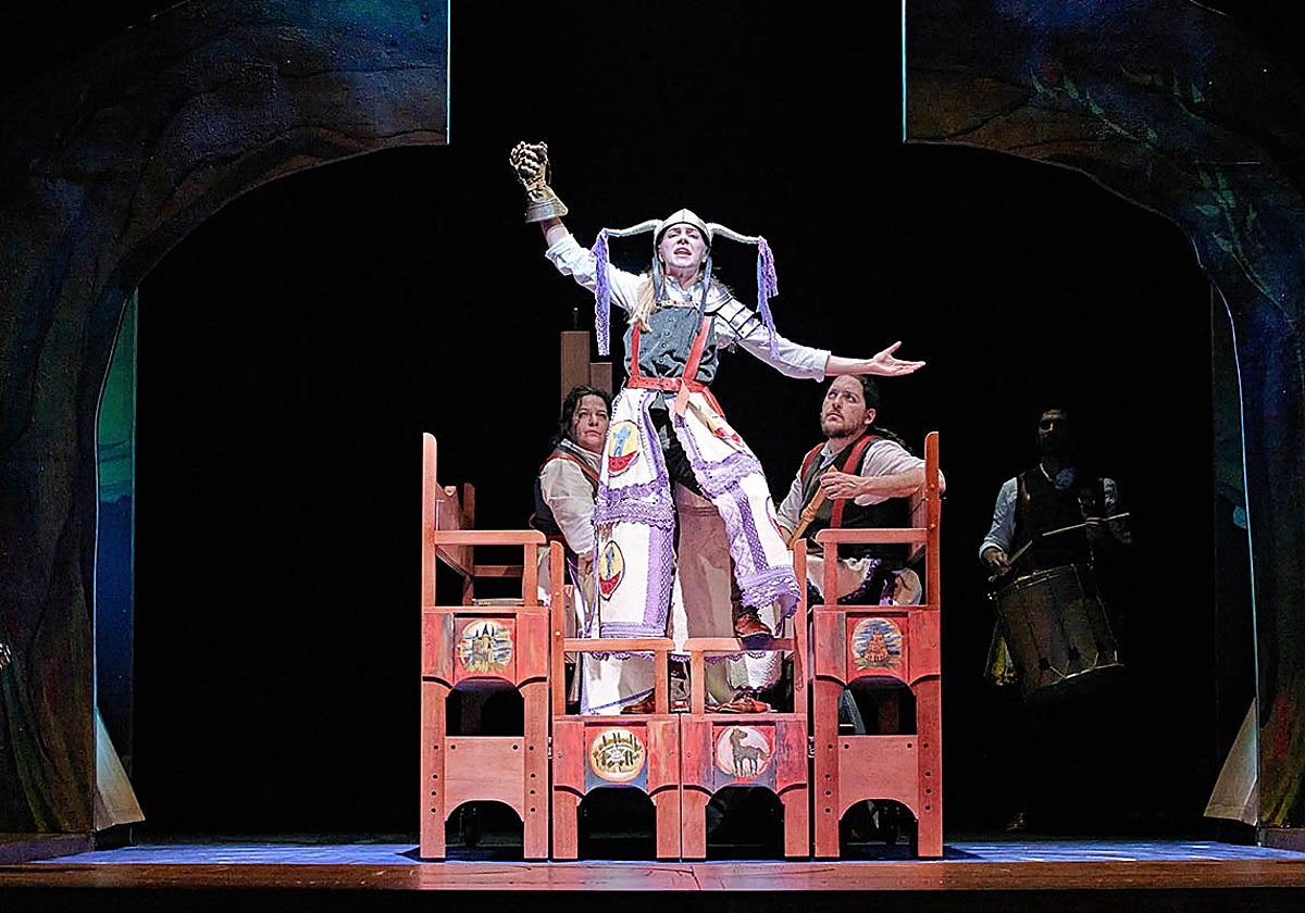 Una escena de 'El castillo de Lindabridis'.