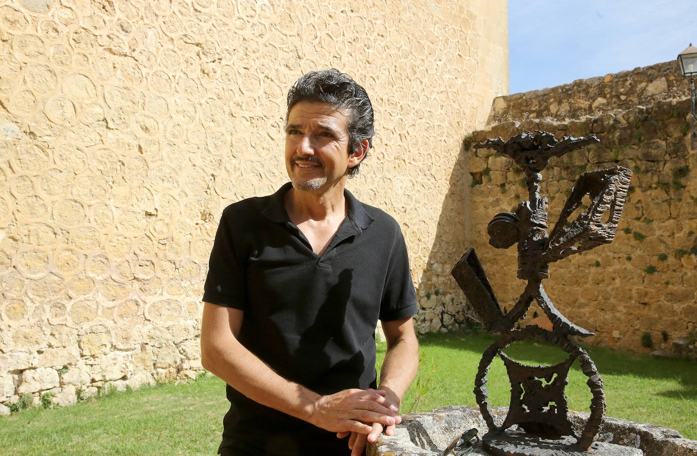 Fotografías de la visita de Luis Álvarez al castillo de Pedraza