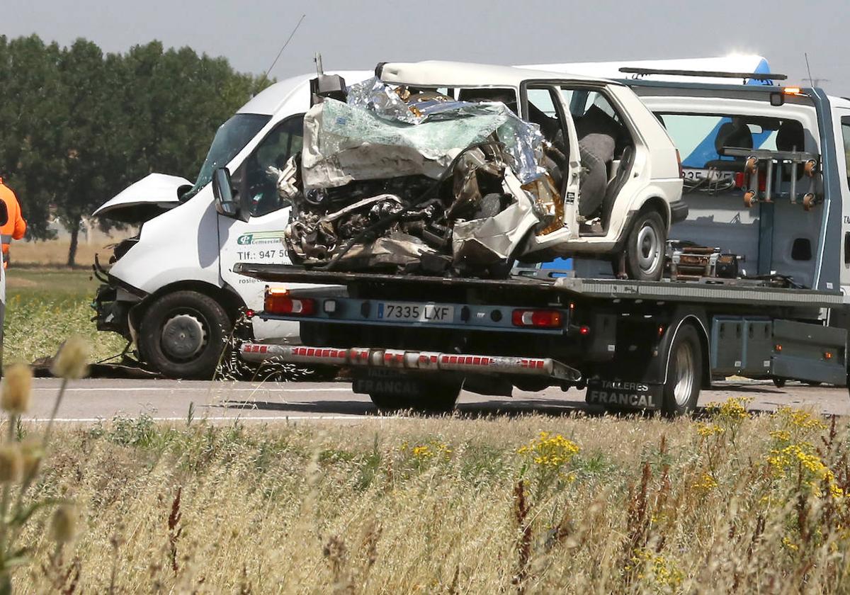 Imágenes del accidente mortal en Cabezuela