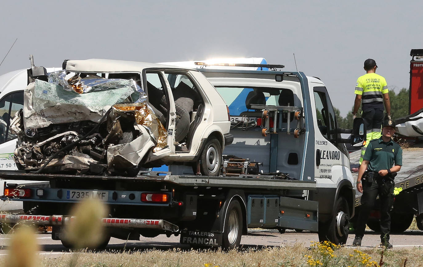 Imágenes del accidente mortal en Cabezuela