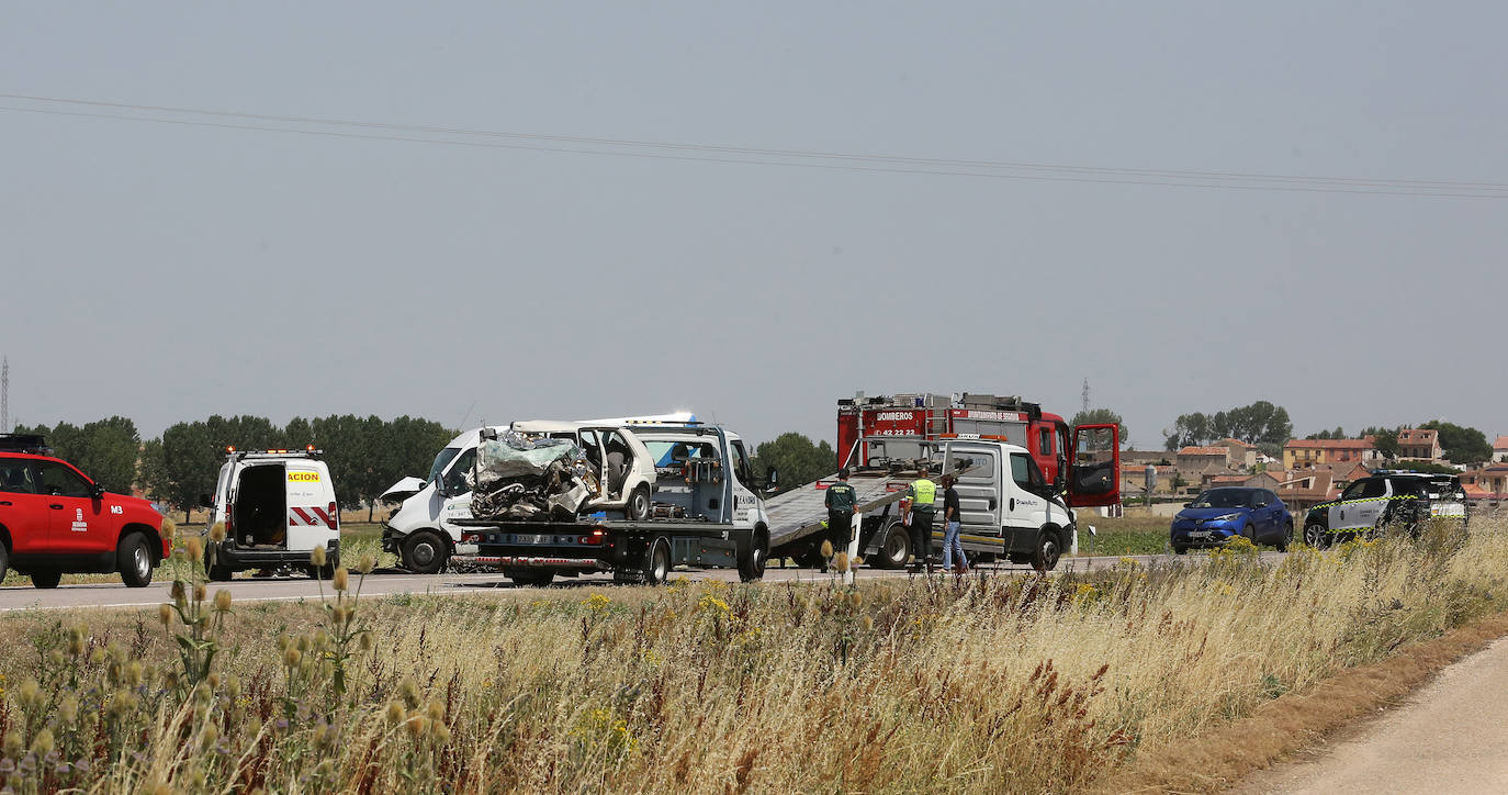 Imágenes del accidente mortal en Cabezuela