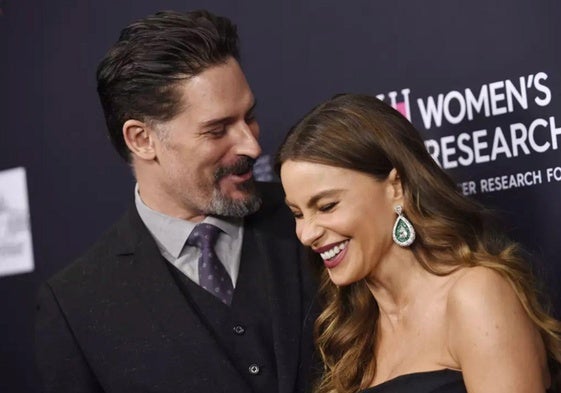 Joe Manganiello y Sofía Vergara.