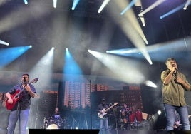 Actuación de Estopa en el concierto de 'Músicos en la Naturaleza'.