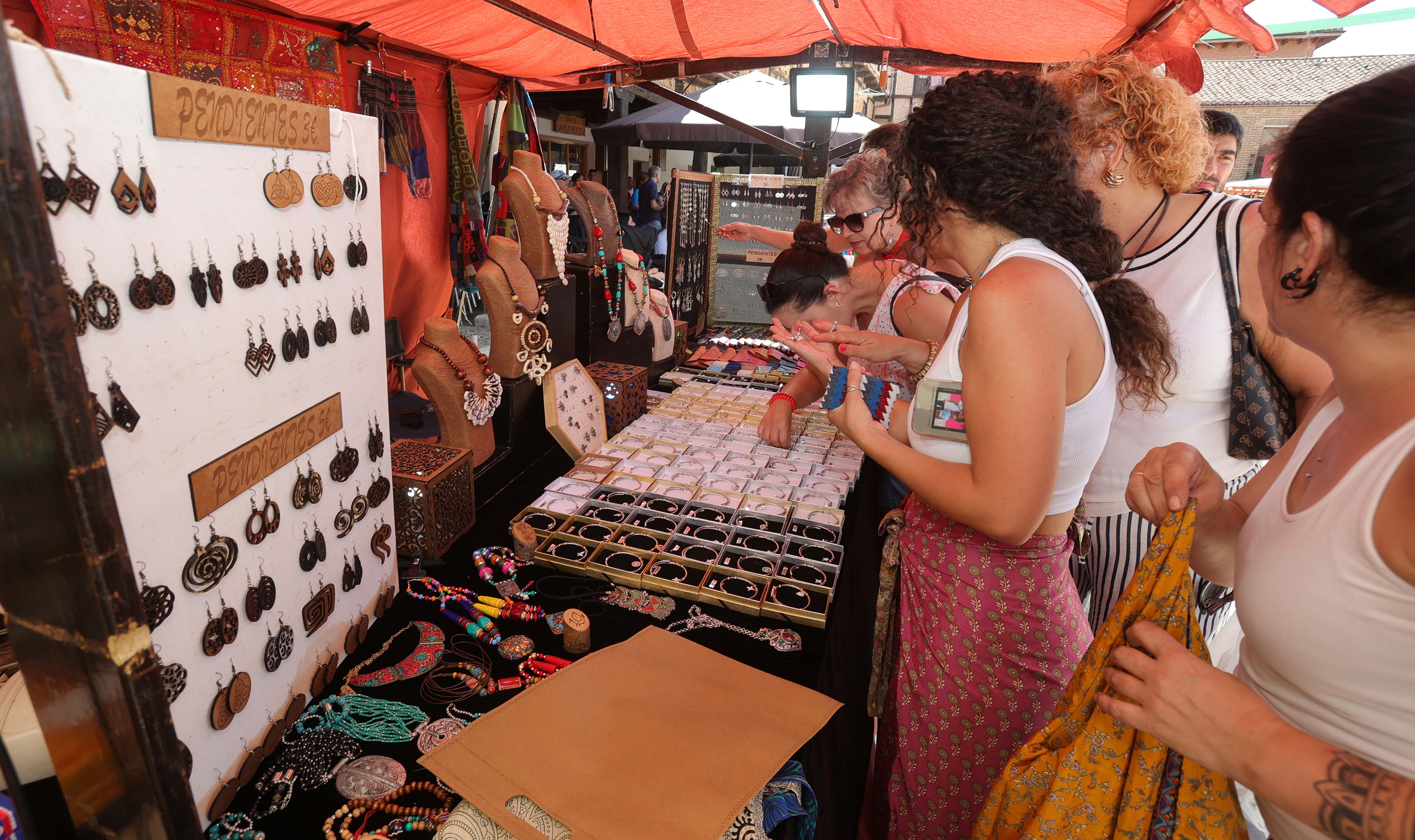 Mercado romano en Saldaña