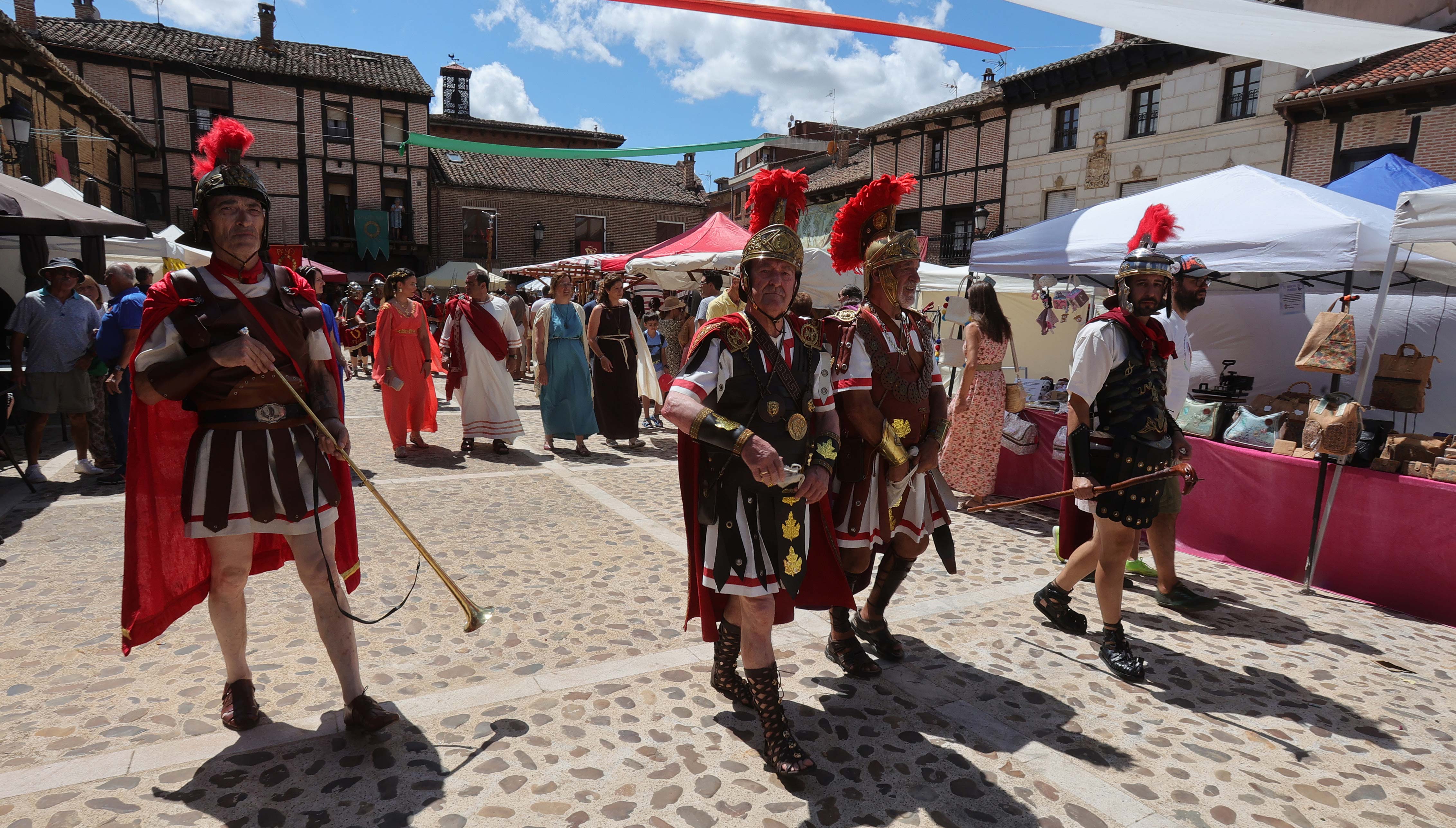 Mercado romano en Saldaña