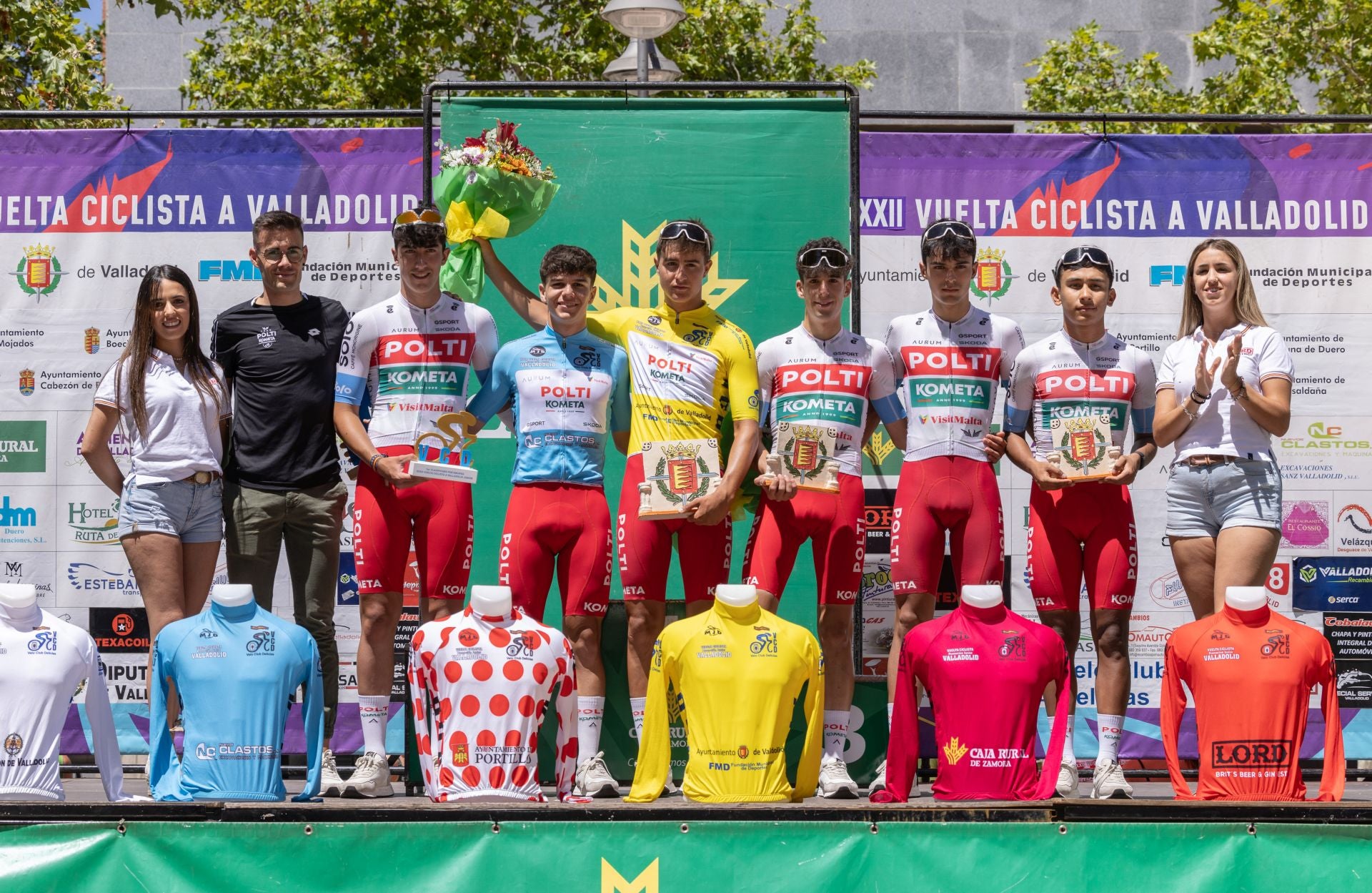 La Vuelta Ciclista Júnior a Valladolid, en imágenes