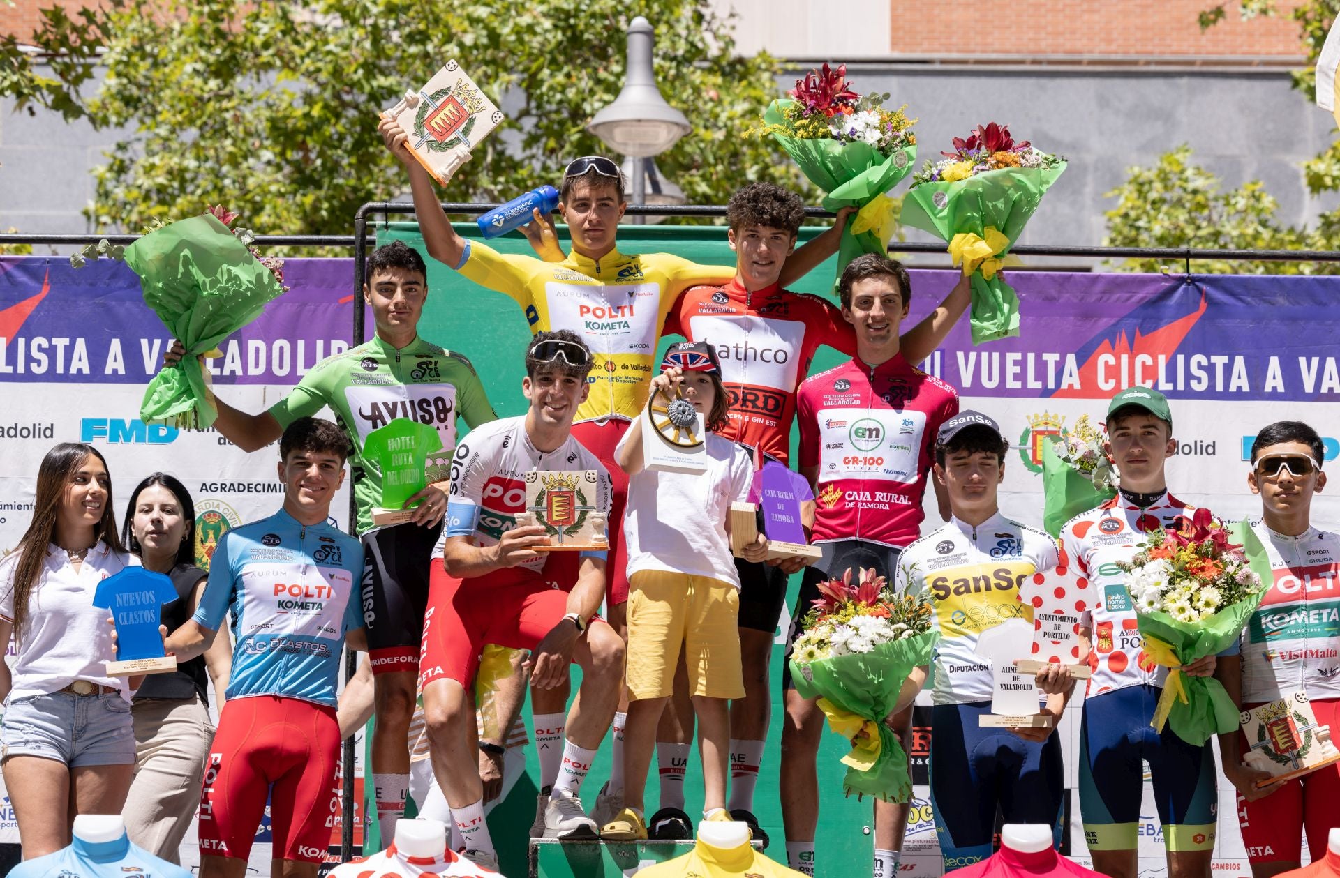 La Vuelta Ciclista Júnior a Valladolid, en imágenes