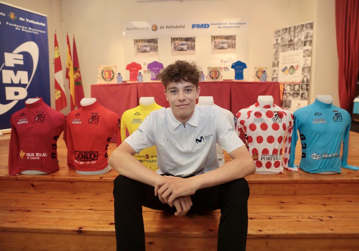 Iván Romeo, en la Casa del Deporte de Valladolid.