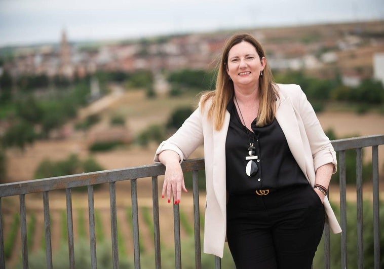 Marta S. Martínez Bujanda, presidenta de la Ruta del Vino de Rueda.