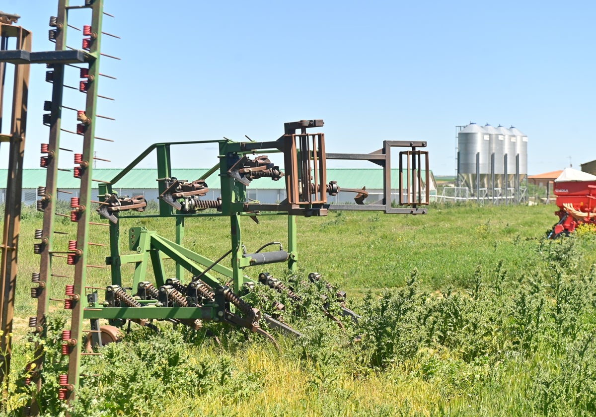 Explotación agraria de Villalba de la Loma.