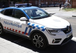 Coche de la Policía Local de Valladolid.