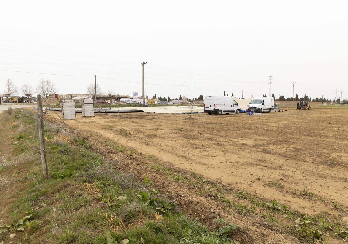 Terrenos donde está prevista la construcción de la planta.