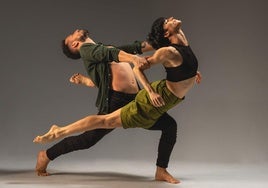 Una de las coreografías de los cubanos Lisvet Barcia y Rubinel Ortiz.