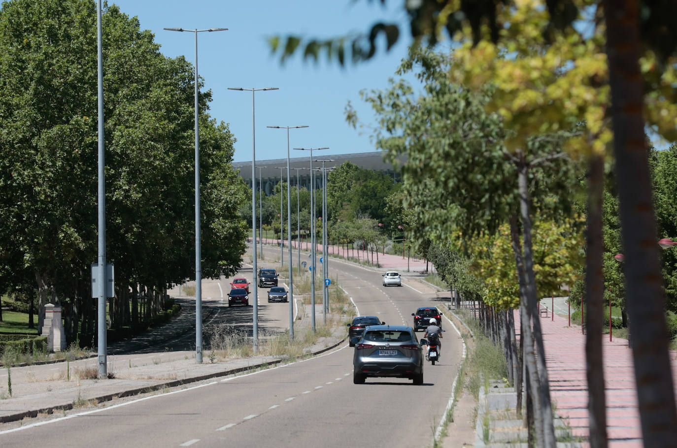 La avenida del Real Valladolid, en imágenes