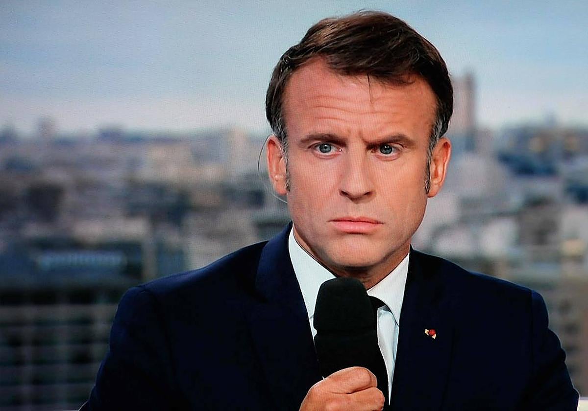 Ventajista Macron