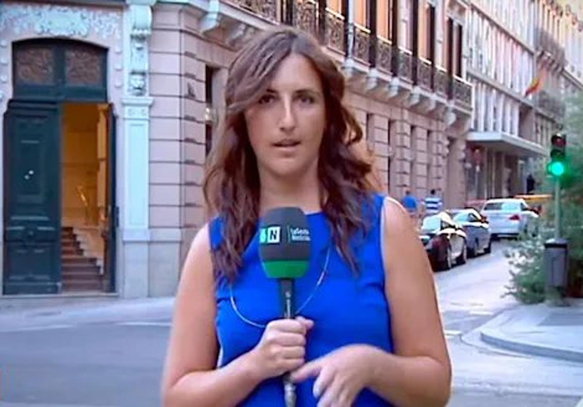 La periodista Elsa Llorente.