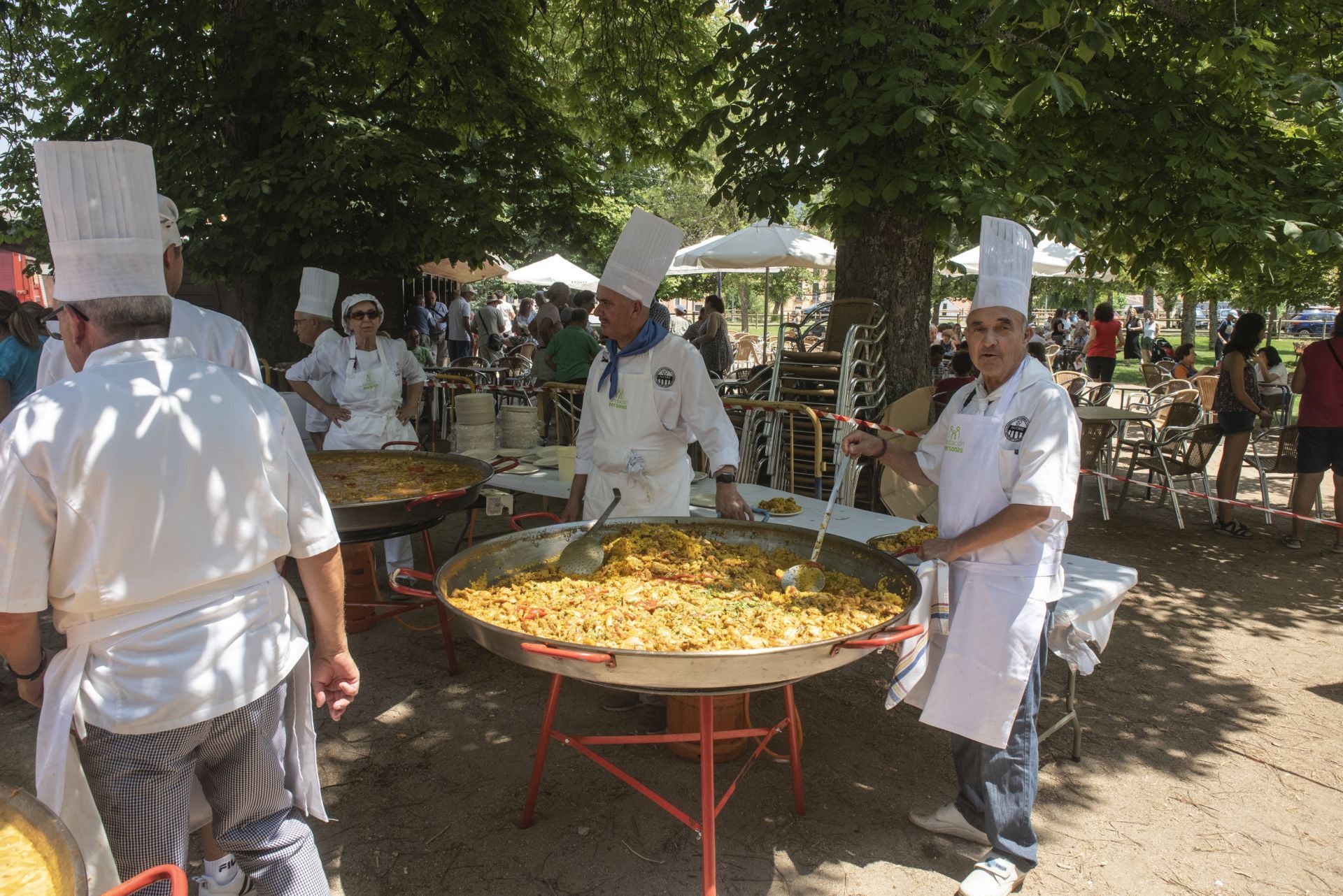 La paella popular de Apadefim, en imágenes