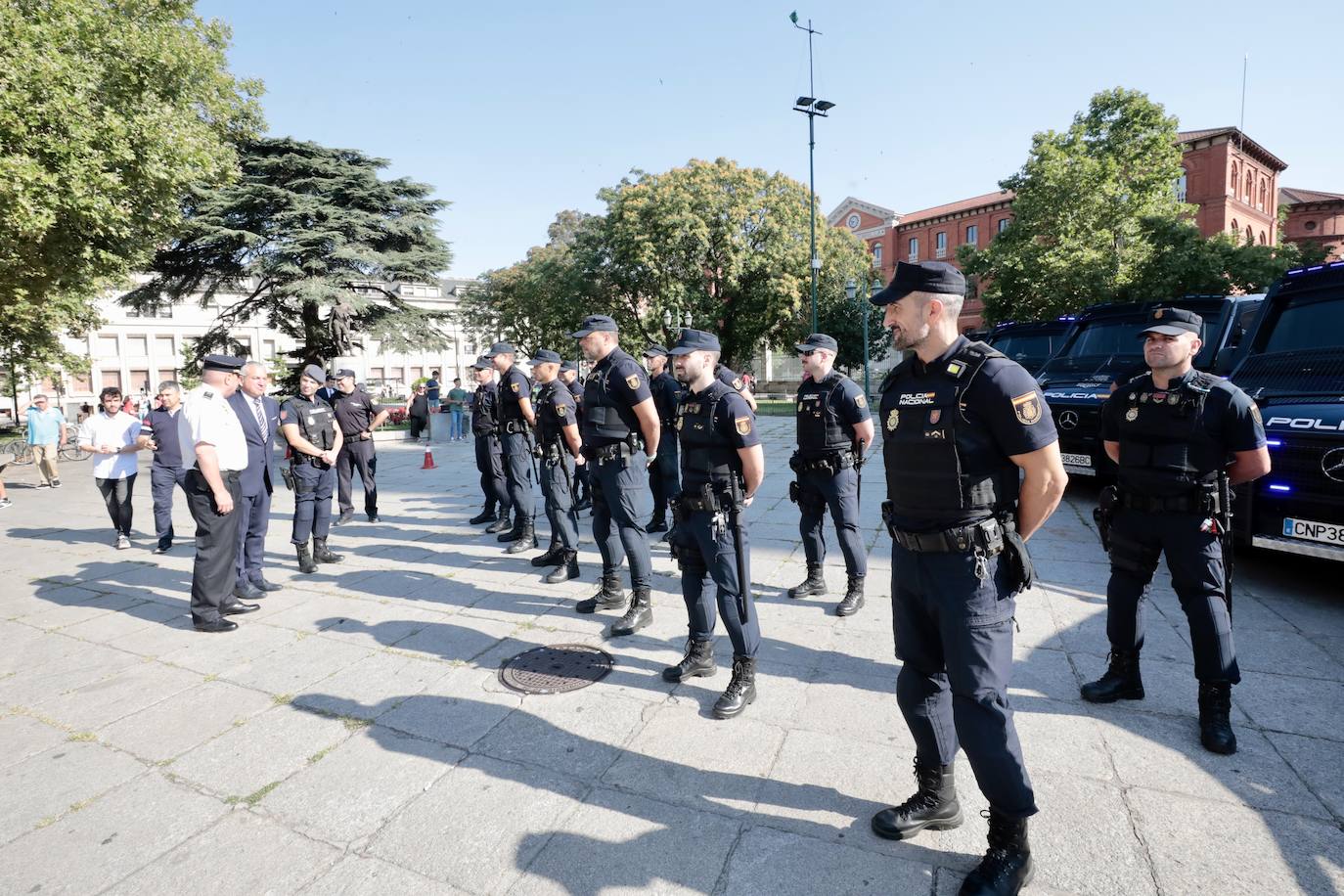 Así son los furgones de los antidisturbios de Valladolid