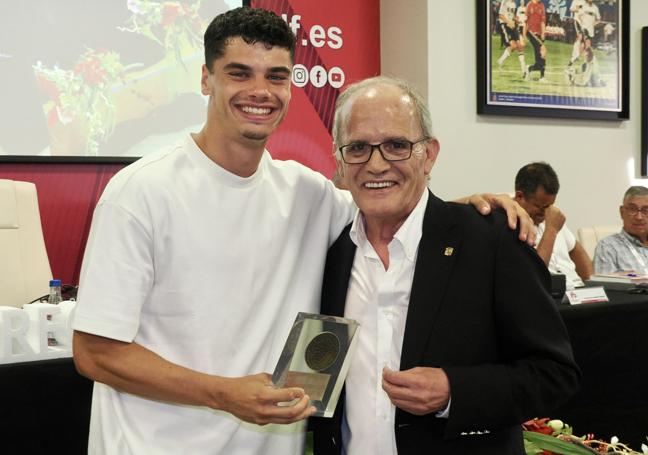 David Torres, en su reconocimiento.