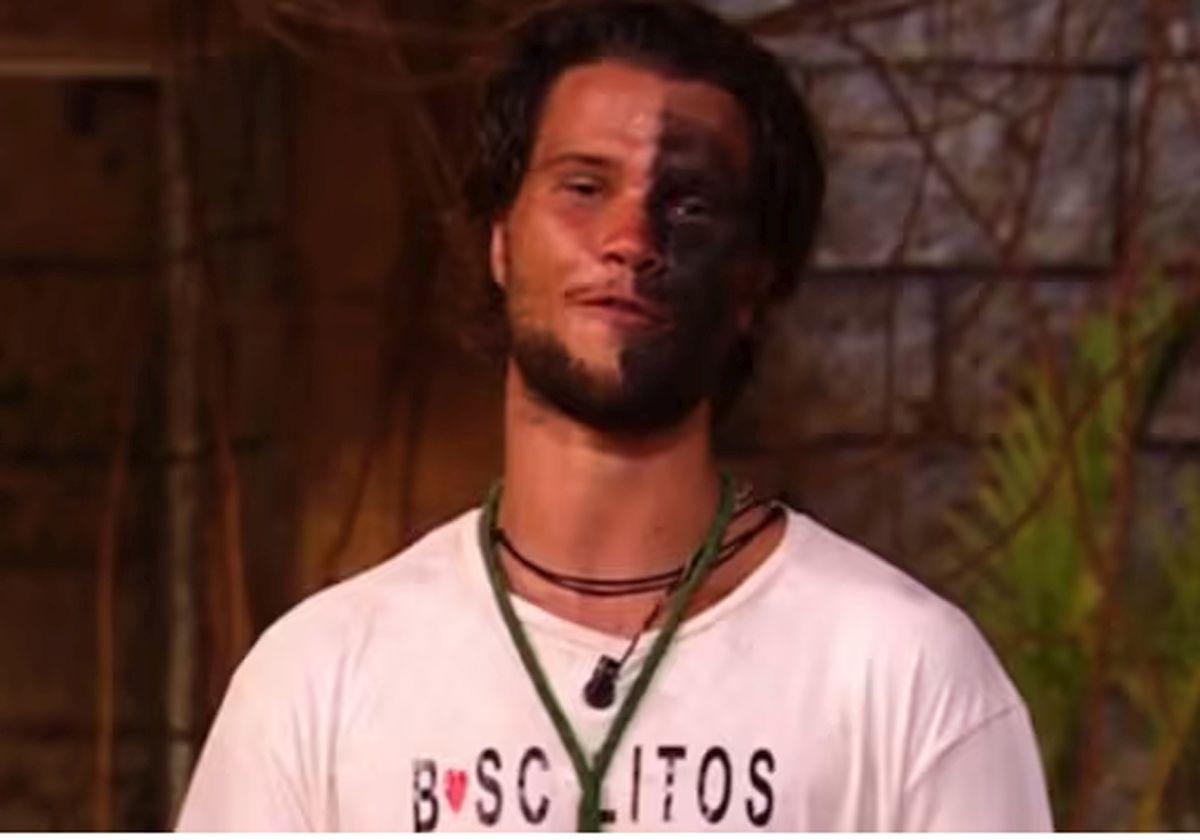 Bosco en una prueba de 'Supervivientes All Star'.