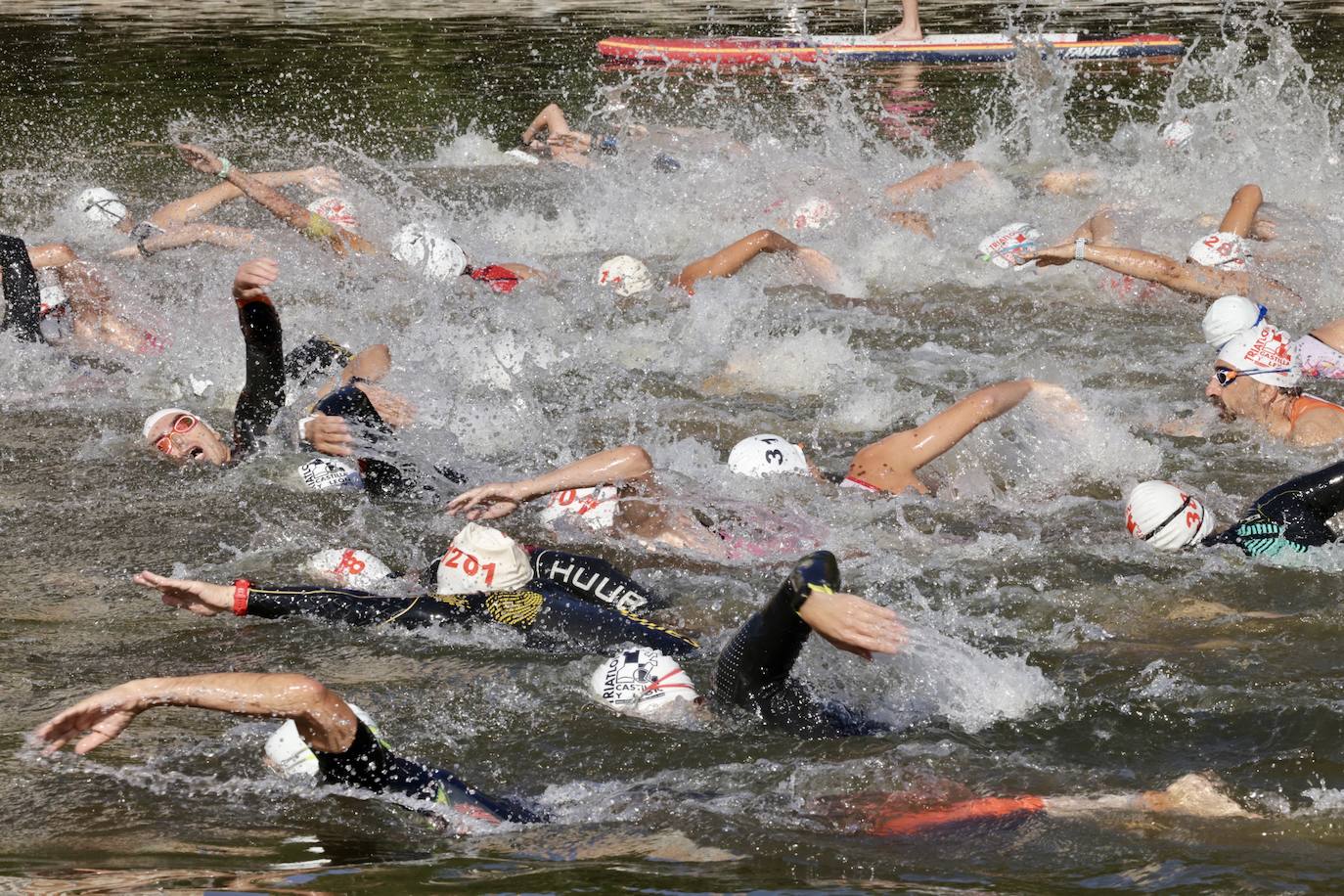 Las imágenes del XXVI Triatlón Ciudad de Valladolid