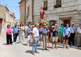 Cobos de Cerrato danza en honor a San Román