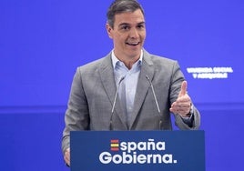 El presidente del Gobierno, Pedro Sánchez.