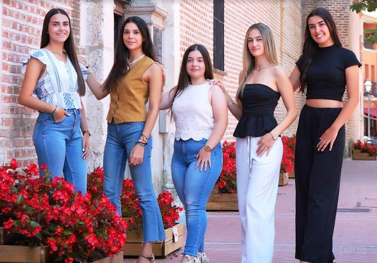 Las reinas de las Fiestas San Miguel y San Jerónimo y la Virgen de la Soterraña 2024 de Olmedo.