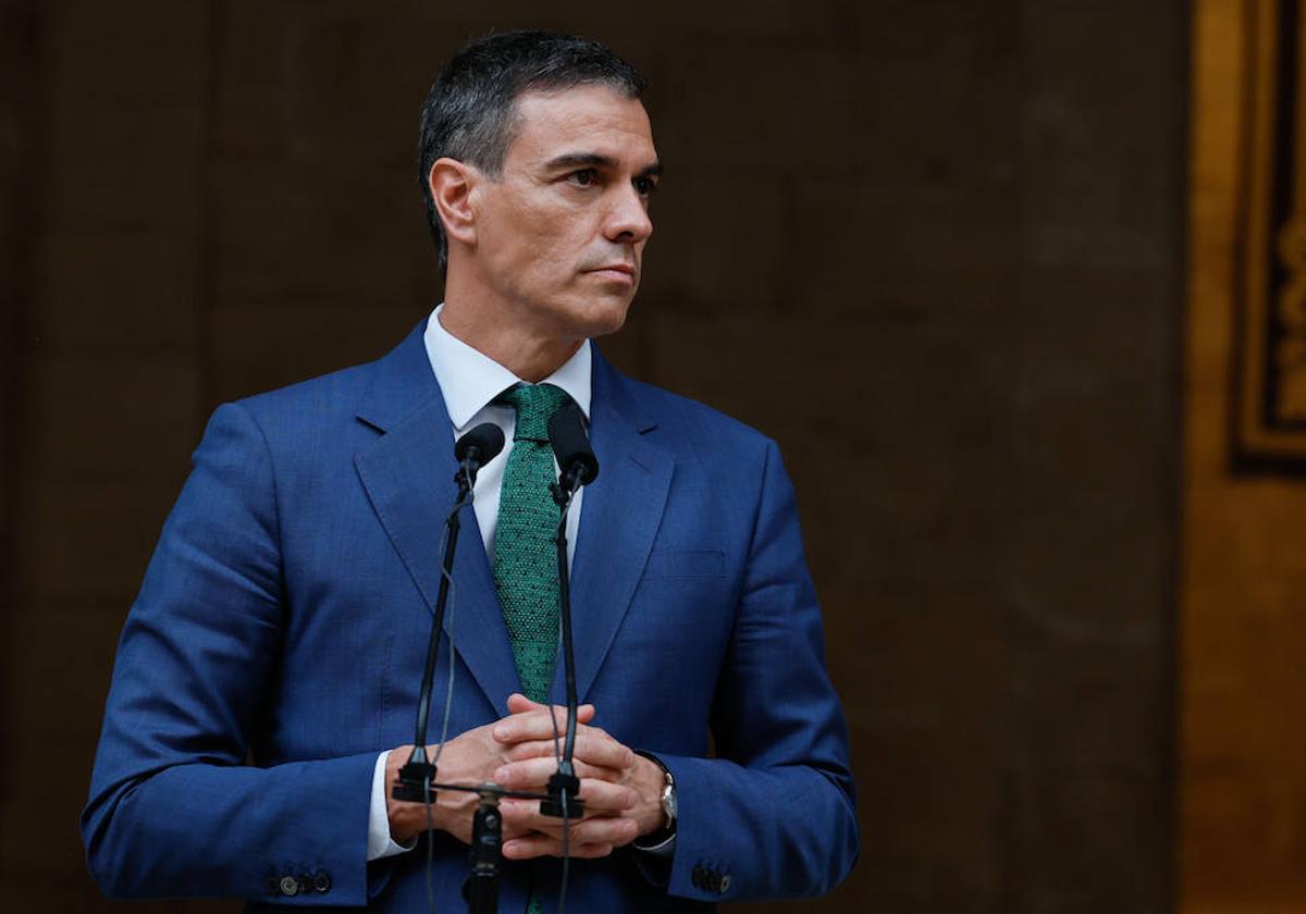 El presidente del Gobierno, Pedro Sánchez.