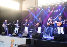 Festival el año pasado del Almuenza Folk en Hornillos de Cerrato.