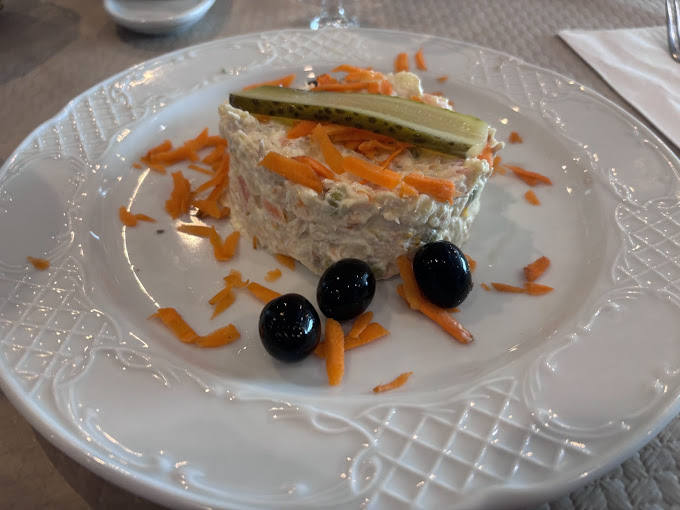 Ensaladilla rusa del restaurante Ría de Vigo.