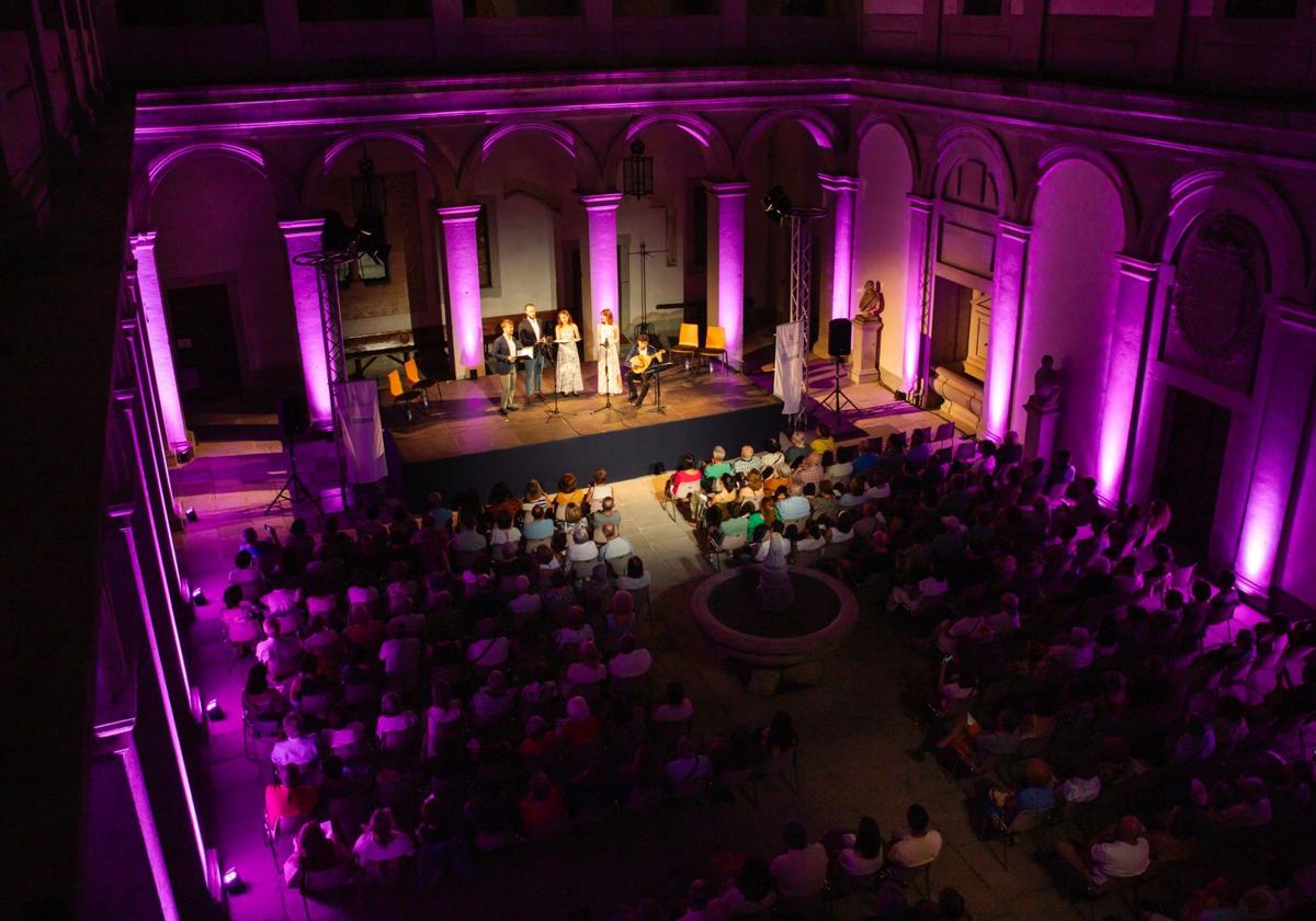 Concierto del Museg en el Alcázar de Segovia.