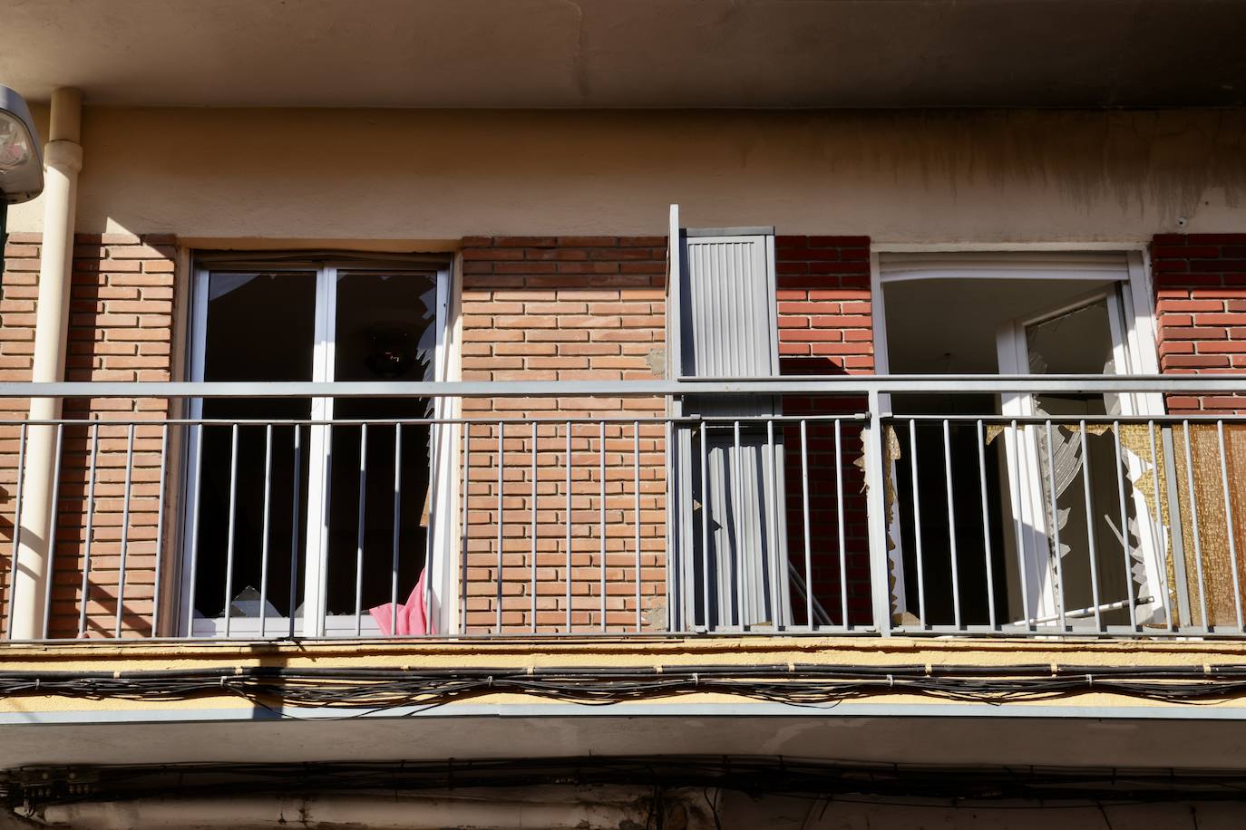 Rehabilitación del edificio afectado por la explosión de gas de la calle Goya