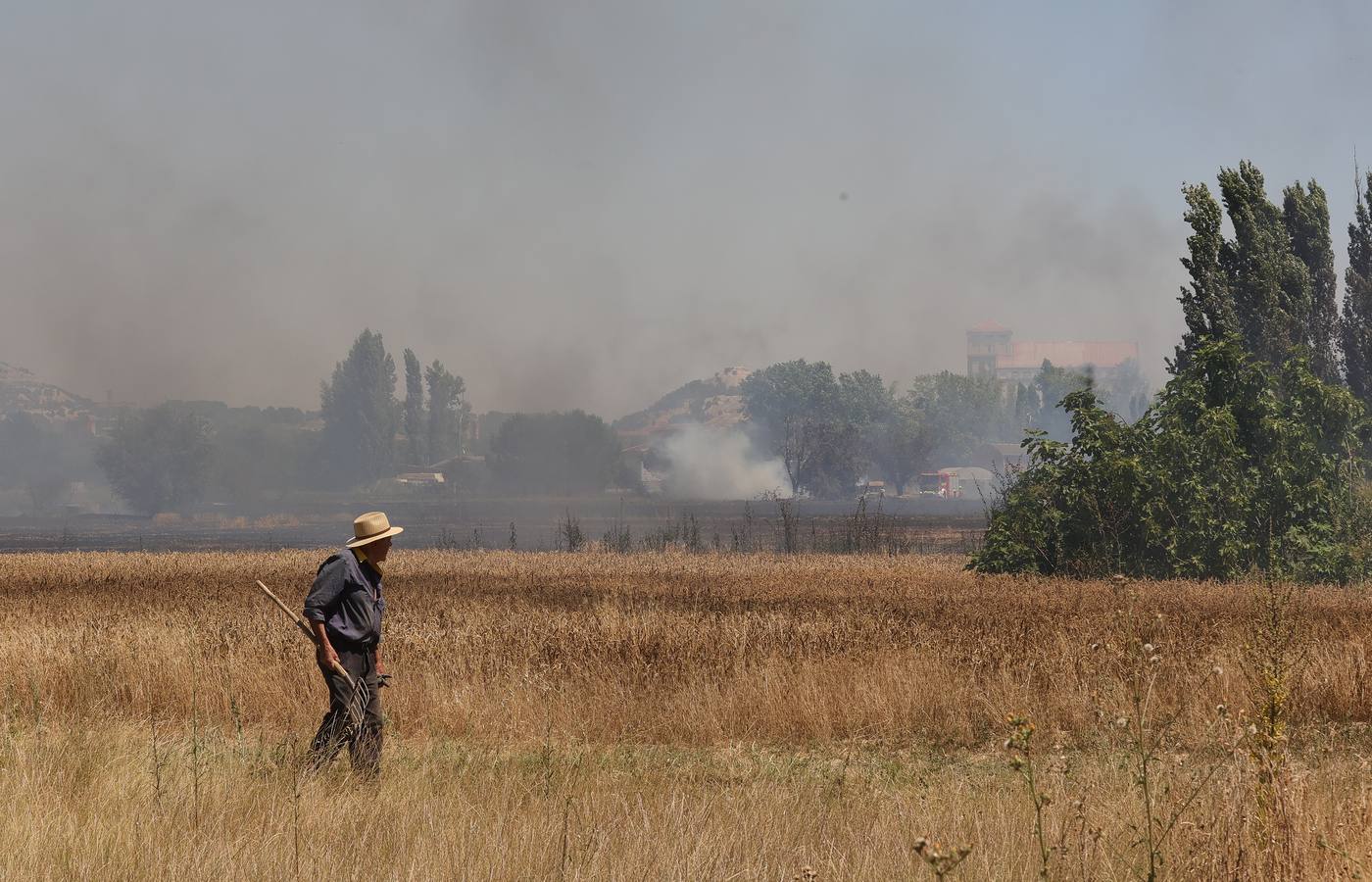 Incendio mortal en Palencia