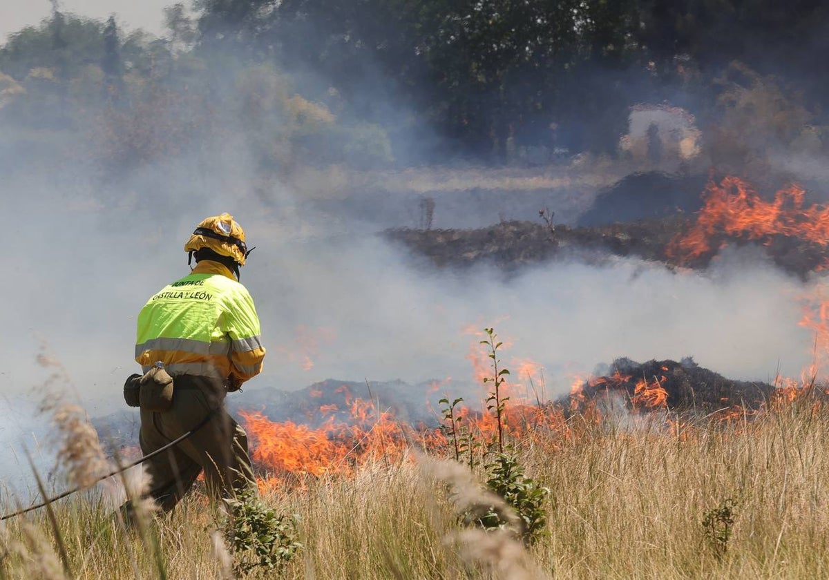 Incendio mortal en Palencia