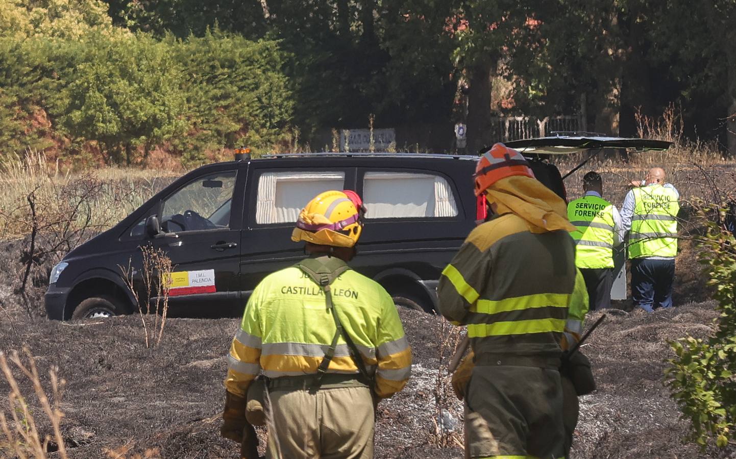 Incendio mortal en Palencia