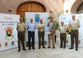 Presentación de la Jura de Bandera Civil en el Patio del Pozo de Medina del Campo.