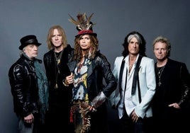 La banda Aerosmith en una imagen de archivo.