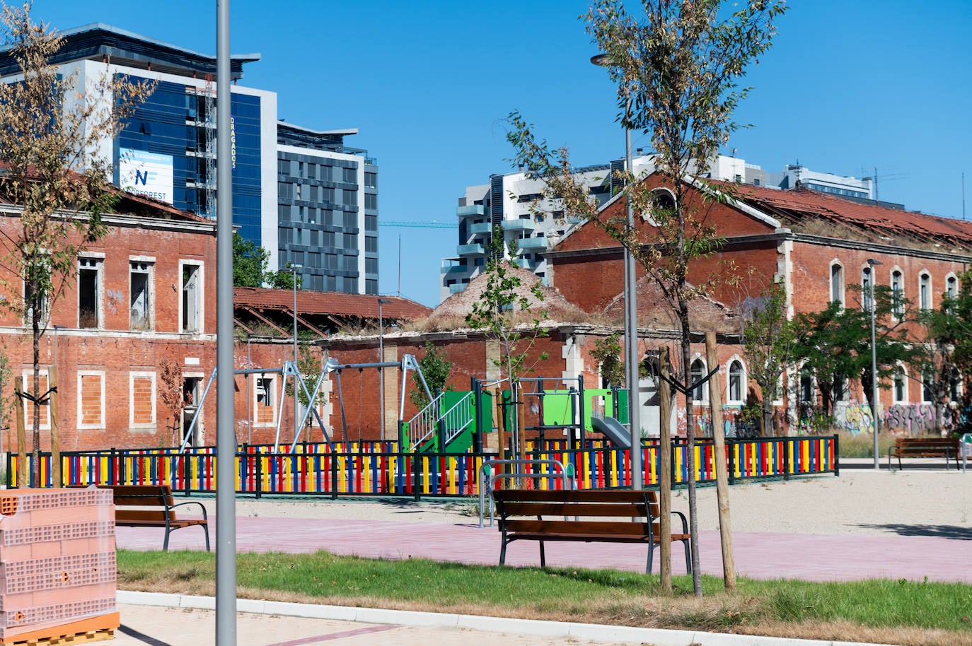 Así se encuentra el cuartel de Farnesio en Valladolid