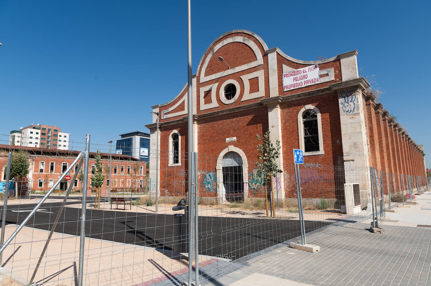 Así se encuentra el cuartel de Farnesio en Valladolid