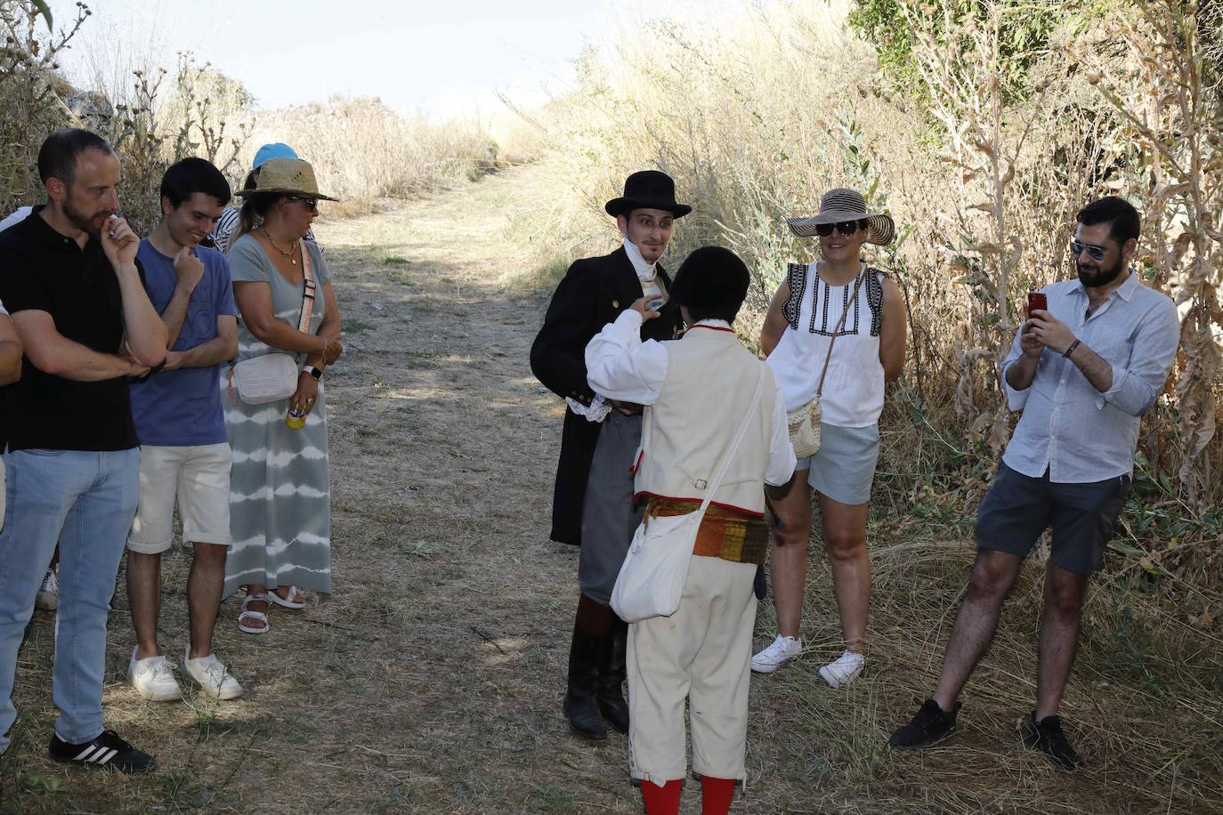 Las imágenes de la recreación de los orígenes de La Armedilla