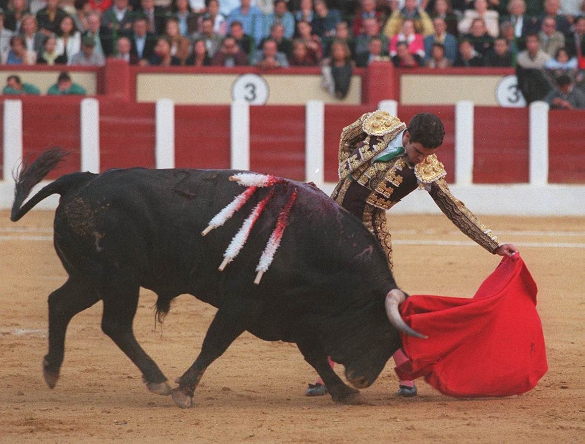 23/9/1998. Pase de José Tomás en la Feria de San Mateo. Corrida para Joselito, Víctor Puerto y José Tomás