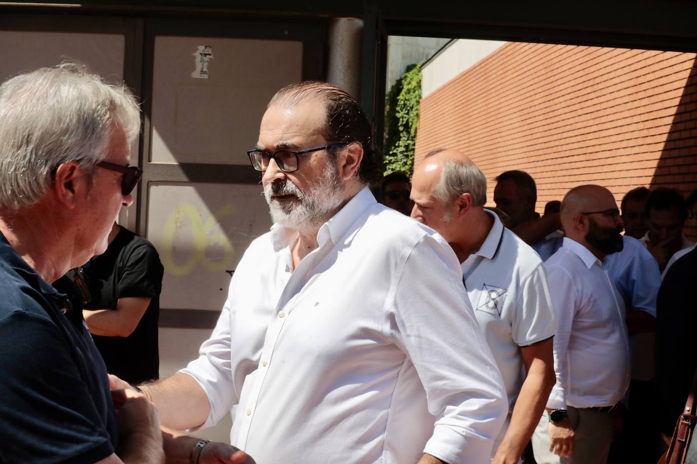 Funeral por Gabriel Villamil en la iglesia de Santa María de La Vega