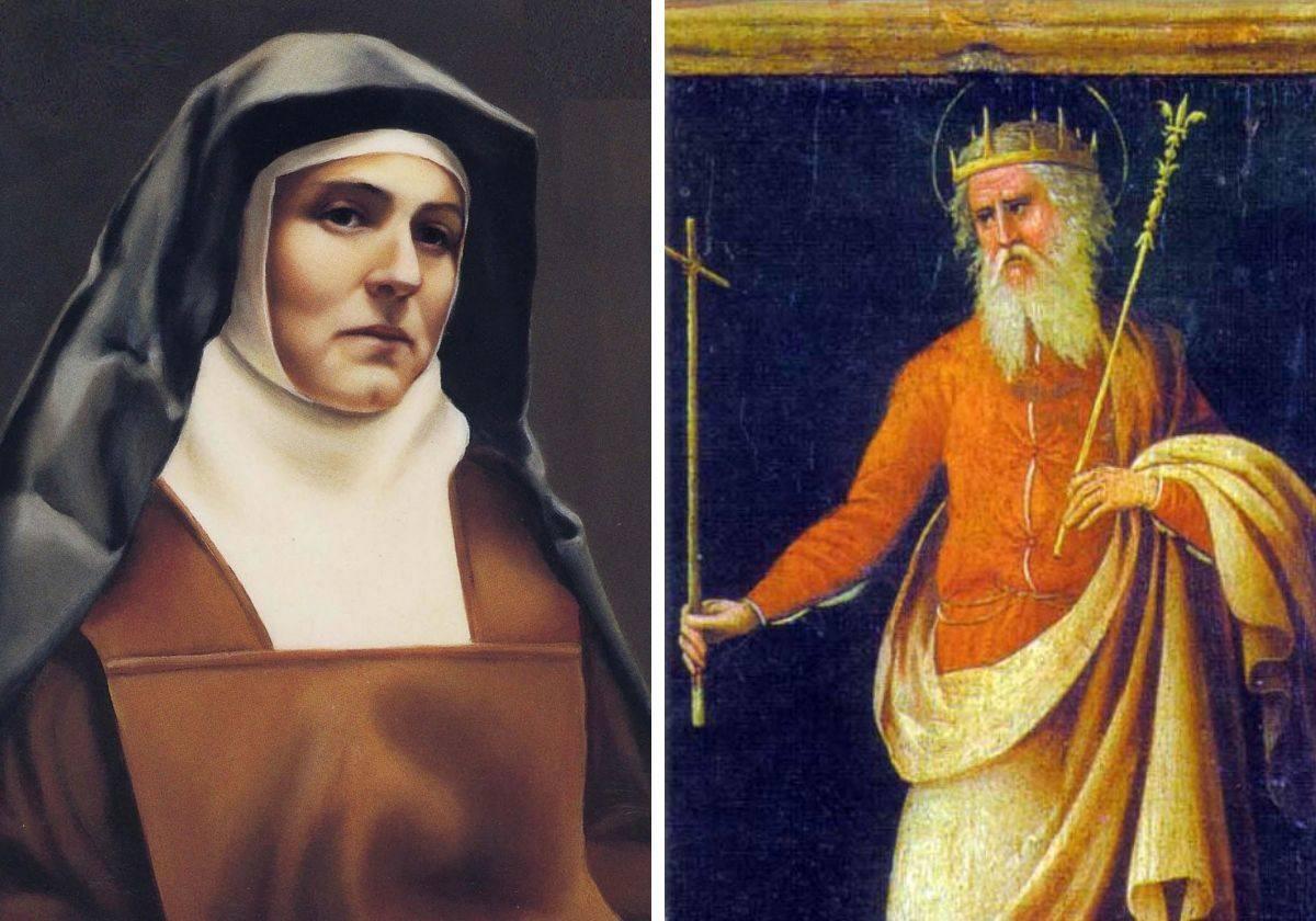 Santa Edith Stein y San Osvaldo.