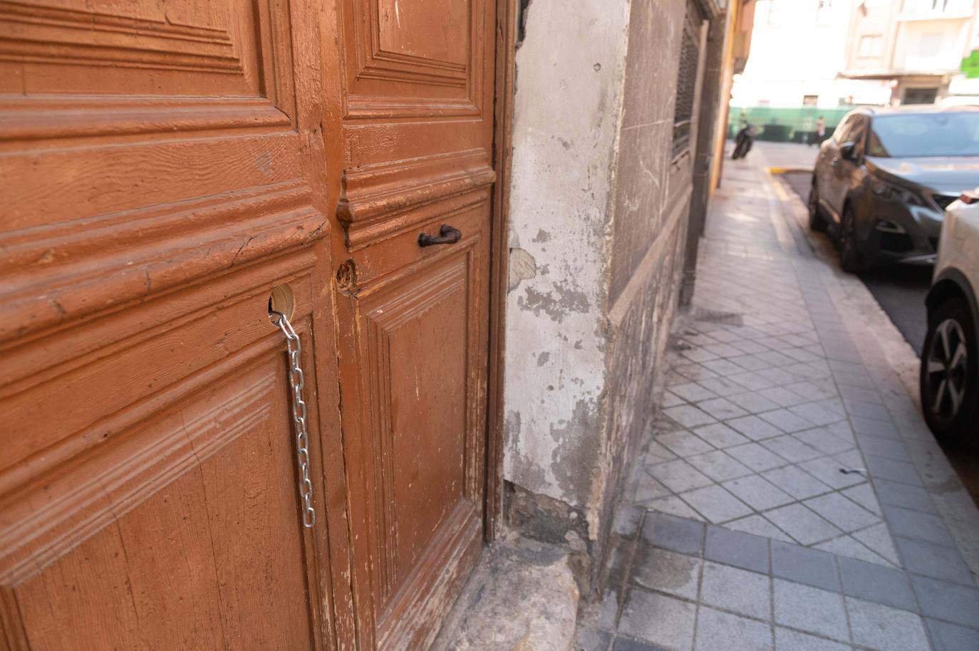 Vivienda okupada en la calle Asunción