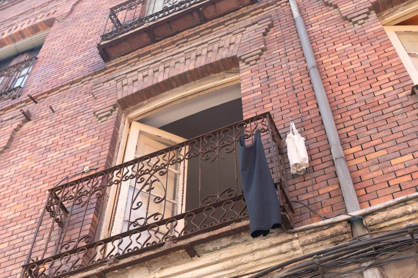 Vivienda okupada en la calle Asunción