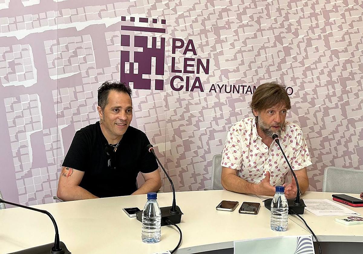 Paco Rumbas y Fran Fernández, en la rueda de prensa.