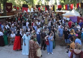 Una de las últimas ediciones de la Feria Mudéjar de Cuéllar.