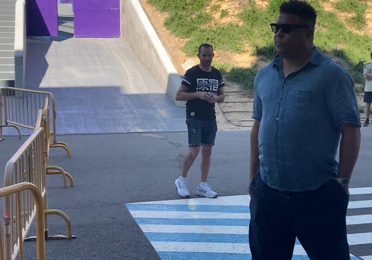 La «normalidad» de Ronaldo en la visita a su Real Valladolid